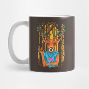 Deer parody DAFT punk Mug